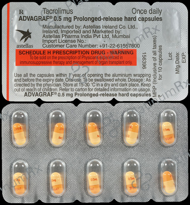 Advagraf 0.5mg Capsule