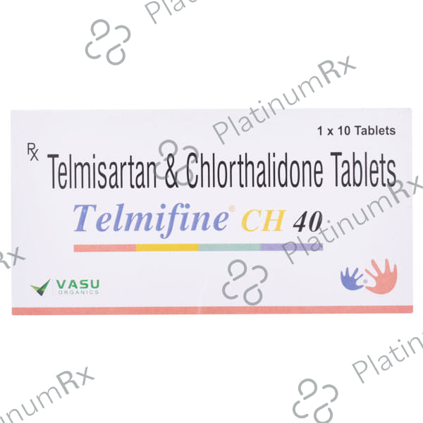 Telmifine CH 40/12.5mg Tablet 10s