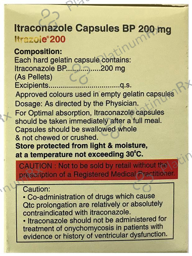 Itrazole 200 Capsule 10 Capsule