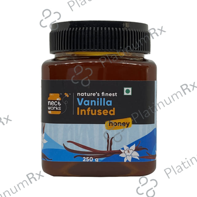 Nectworks Vanilla Infused Natures Finest Himalayan Honey 250gm