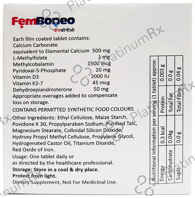 FemBoneo Tablet 10s