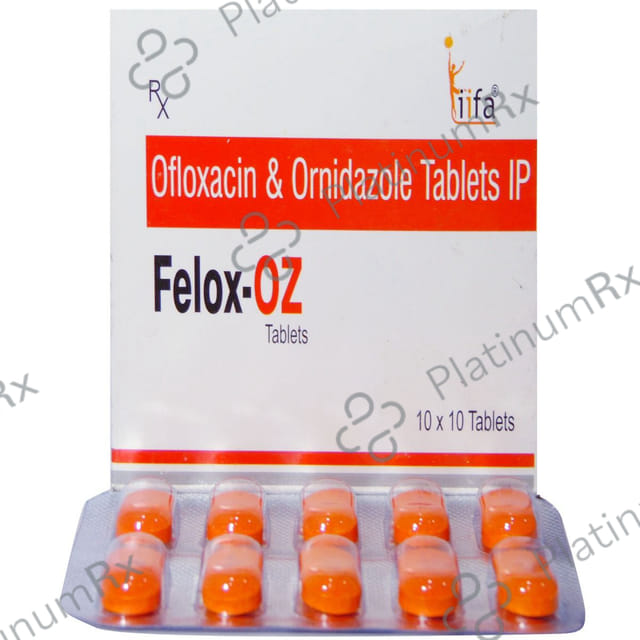 Felox-OZ 200mg/500mg Tablet