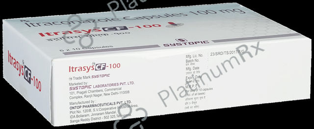 Itrasys CF 100 Capsule 10 Capsule