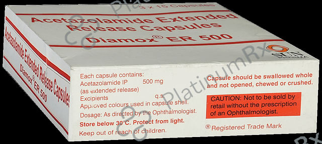 Diamox ER 500mg Capsule 15s