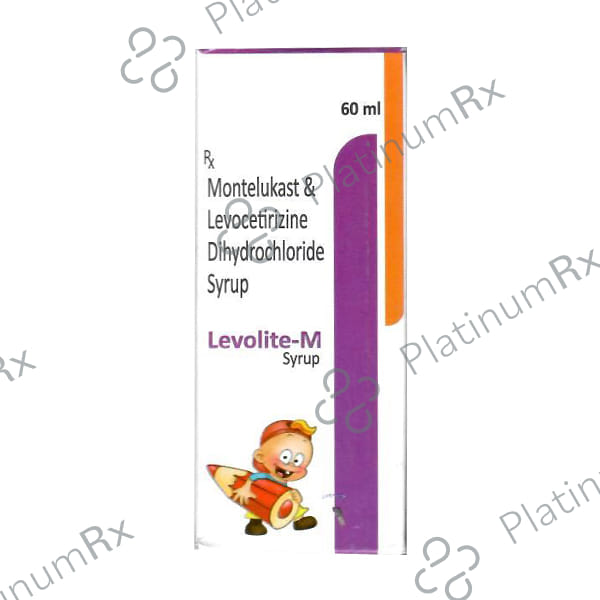 Levolite M 2.5/1000mg Syrup 60ml