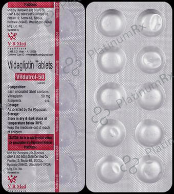 Vildatrol 50 Tablet