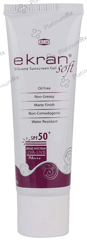 Ekran Silicone Soft SPF 50 Sunscreen Gel 50gm