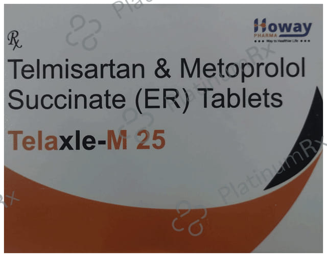 Telaxle M 25 Tablet ER 10s