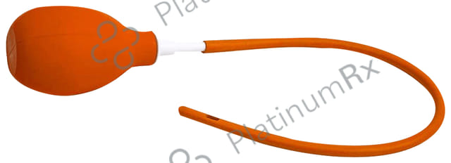 HealthAndYoga Bulb Syringe with Colon Tube Open End 30 FR