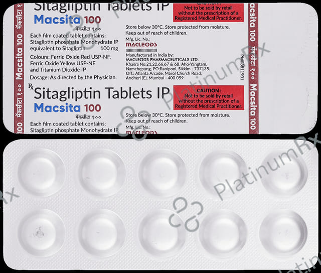 Macsita 100mg Tablet 10s