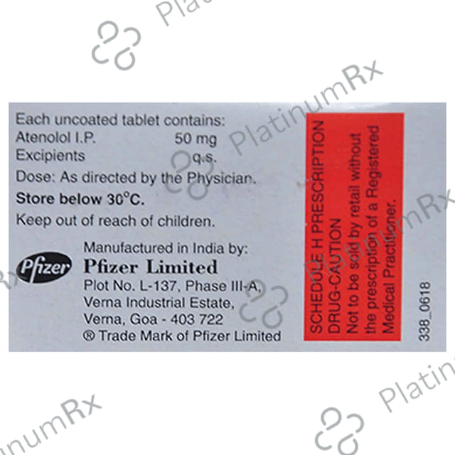 Atpark 50mg Tablet 14s