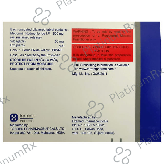 Encelin M 500/50mg Tablet 10s