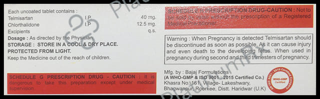 Telshi-CT 40/12.5 Tablet