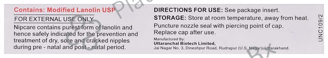 Nipcare Modified Lanolin Cream 20gm