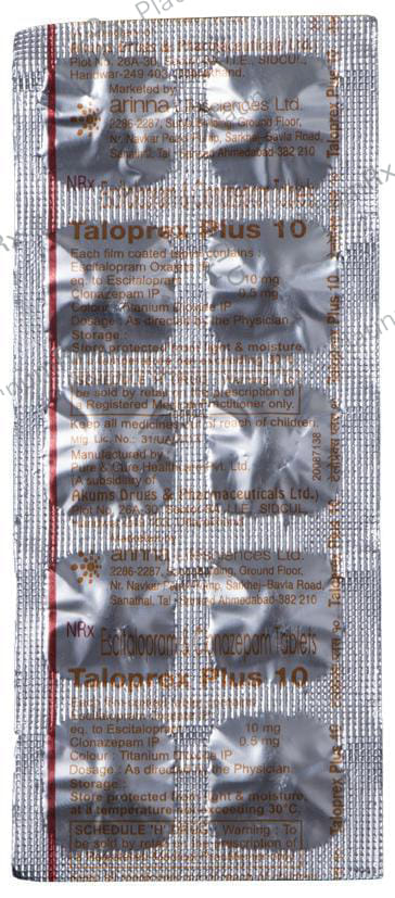 Taloprex Plus 10 Tablet