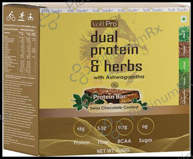 Voll Pro Protein Bar (60gm Each) Swiss Chocolate