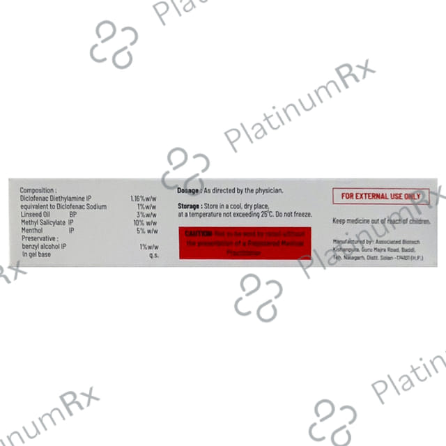 Diclofuss Pain Relieving Gel