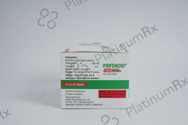 Pirfenoid 400mg Tablet 15s