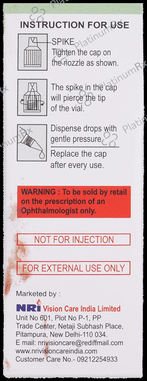 Bepotime 1.5% Ophthalmic Solution 5ml