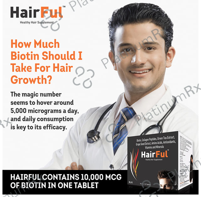 Hairful 10 Tablet For Healthy Hair