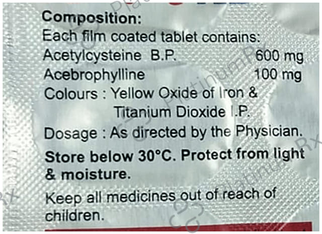 Mucyst Ab Tablet 15s