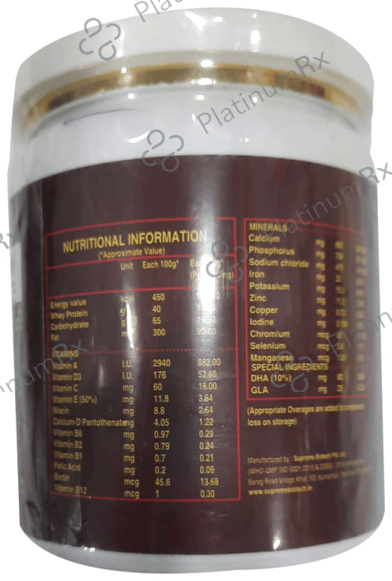 Prosco-DHA Whey Protein Powder Chocolate and Elaichi