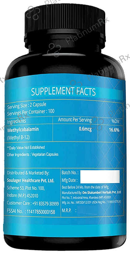 Simply Herbal Methyl-B12 Capsule