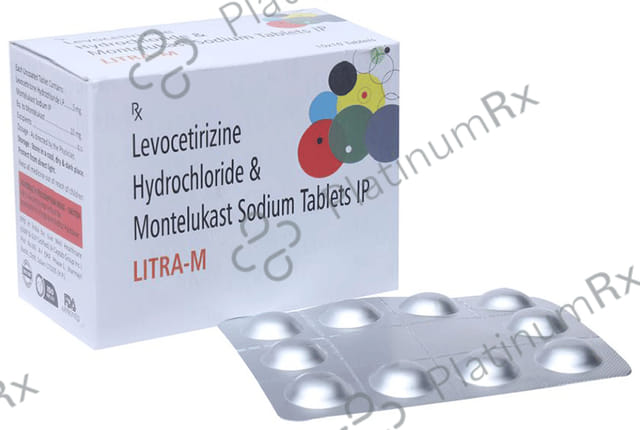 Litra 5/10mg M Tablet 10s
