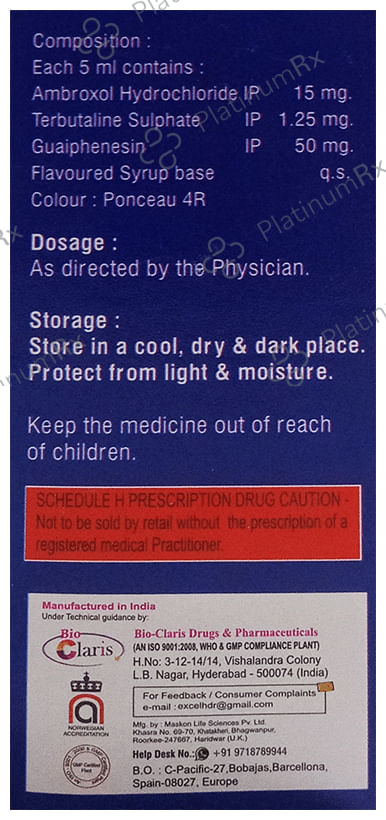 Eroxidil Syrup Sugar Free