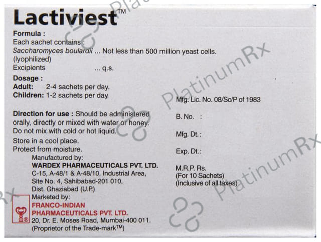 Lactiviest Sachet 1gm