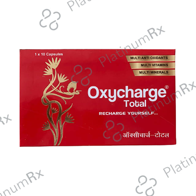 Oxycharge Total Recharge Yourself Multivitamin Multiminerals Capsule for Men & Women