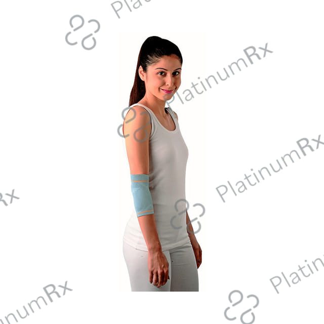 Vissco 5601 Platinum Elbow Support with Silicone Pressure Pad Large