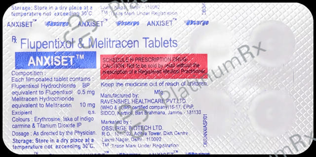 Anxiset 0.5mg/10mg Tablet