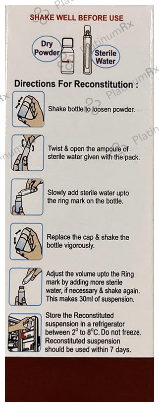 Tocef 100mg/5ml Suspension