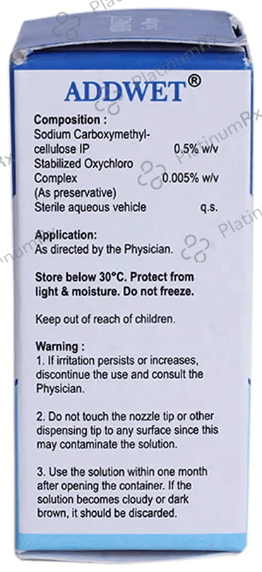 Addwet Gel Eye Drop 10ml
