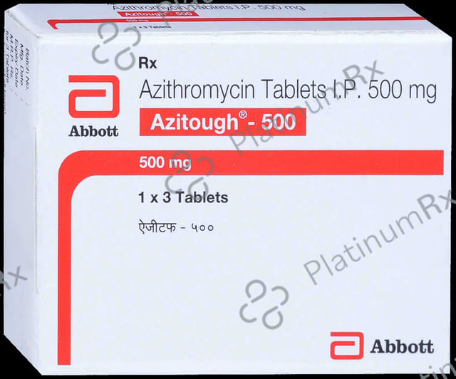 Azitough 500mg Tablet 3s