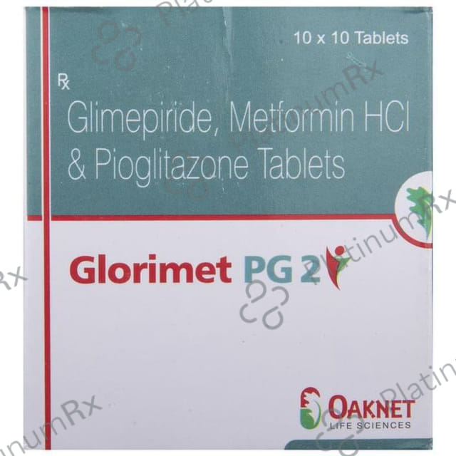 Glorimet PG 2 Tablet