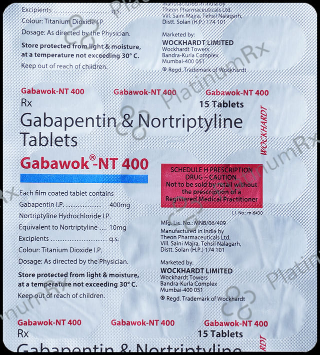Gabawok NT Tablet