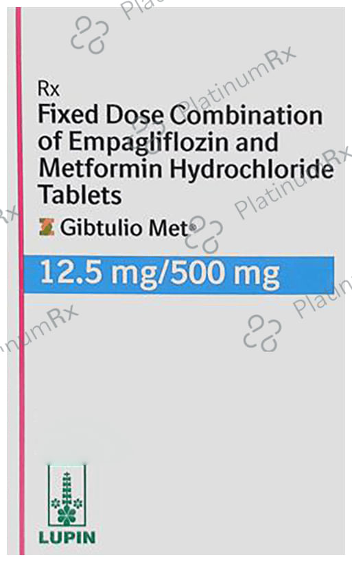 Gibtulio Met 12.5/500mg Tablet 10s