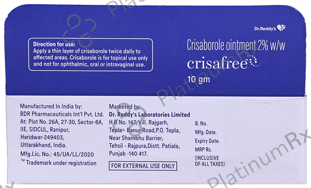 Crisafree 2% Ointment 10gm