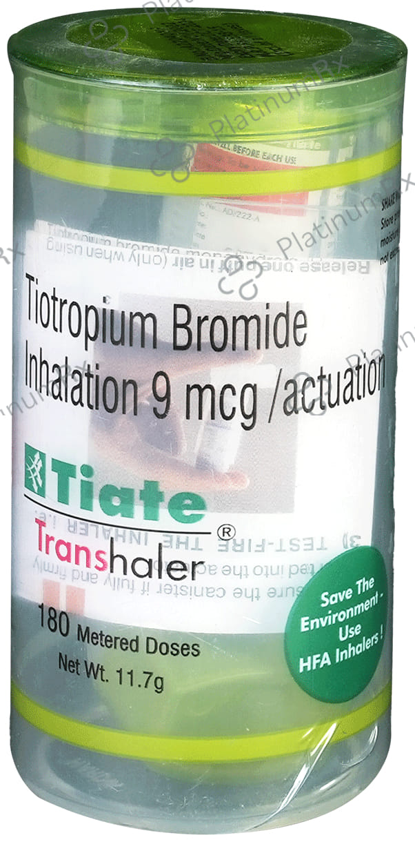 Tiate Transhaler 9mcg 180MDI