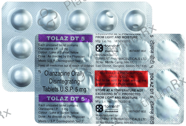 Tolaz DT 5mg Tablet DT 15s