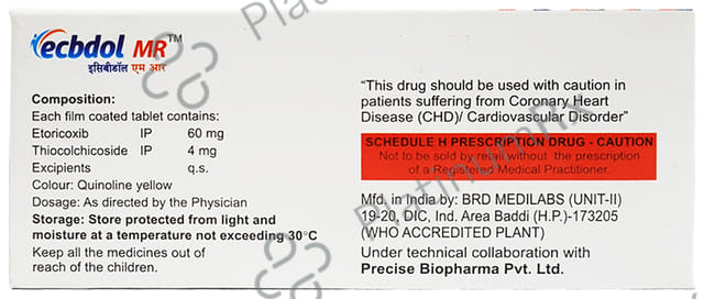 Ecbdol MR Tablet 10s