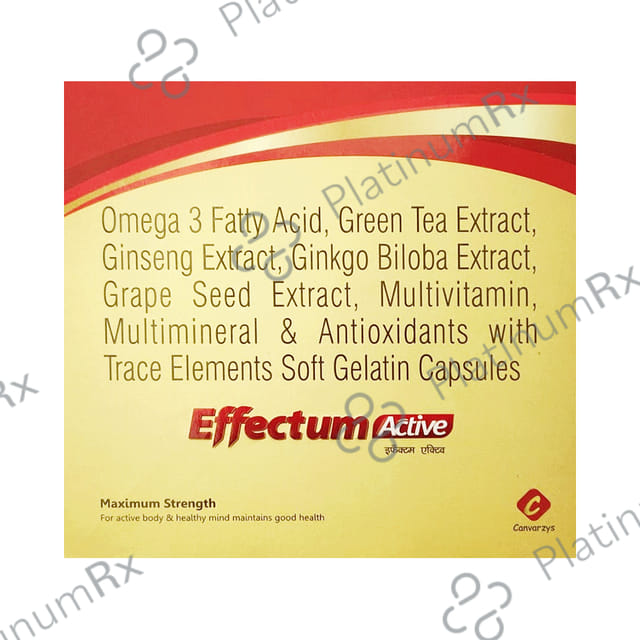 Effectum Active Soft Gelatin Capsule