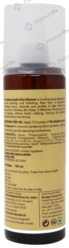 Ozone Glo Radiance Hydra Skin Cleanser