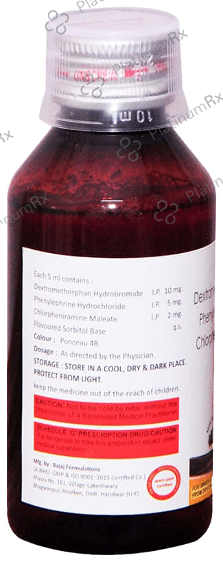 Elise DX Syrup Mint Sugar Free 100ml