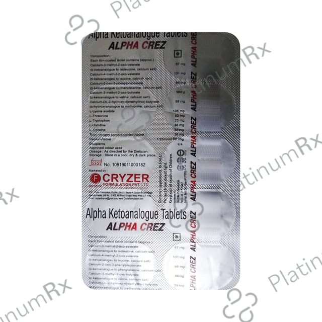 Alpha Crez Tablet 10s