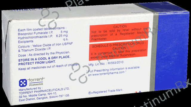 Corbis H 5/6.25mg Tablet 10s