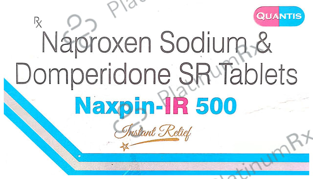 Naxpin IR 500/10mg Tablet 10s