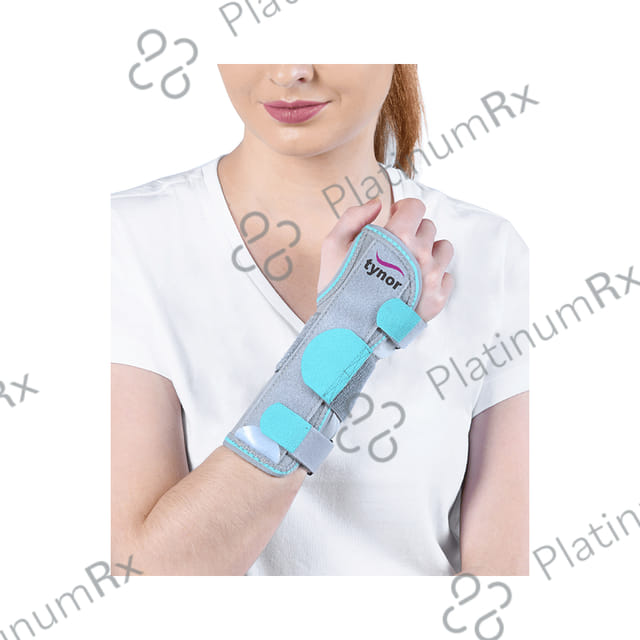 Tynor E43 Wrist Splint Ambidextrous Large 1s